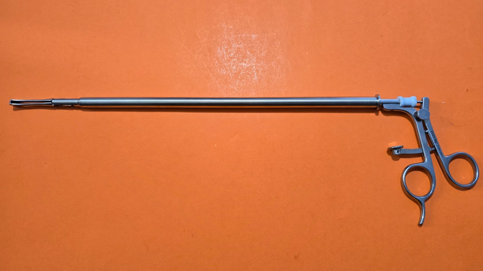 V. Mueller F285.02H Endolap Babcock Forceps 10mm x 36cm Ratchet Handle