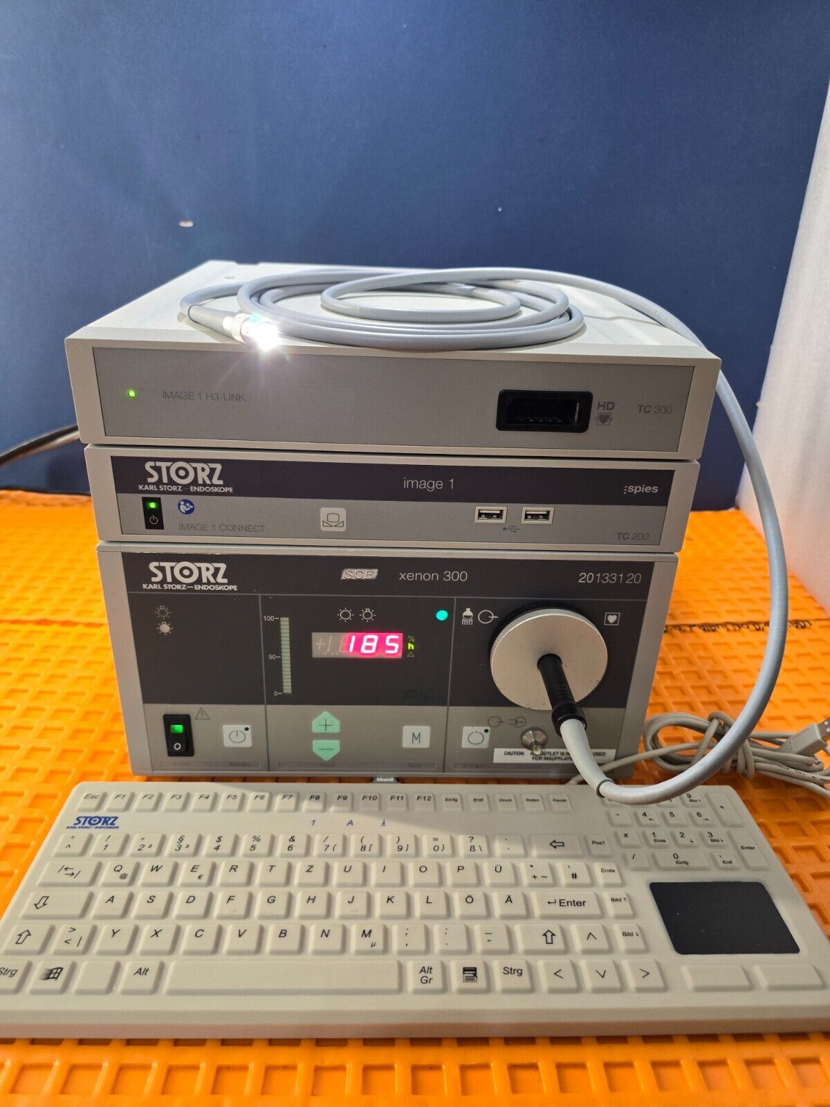Karl Storz IMAGE 1 Spies TC200 / TC300 xenon 300 , 495ND Cable with Keyboard