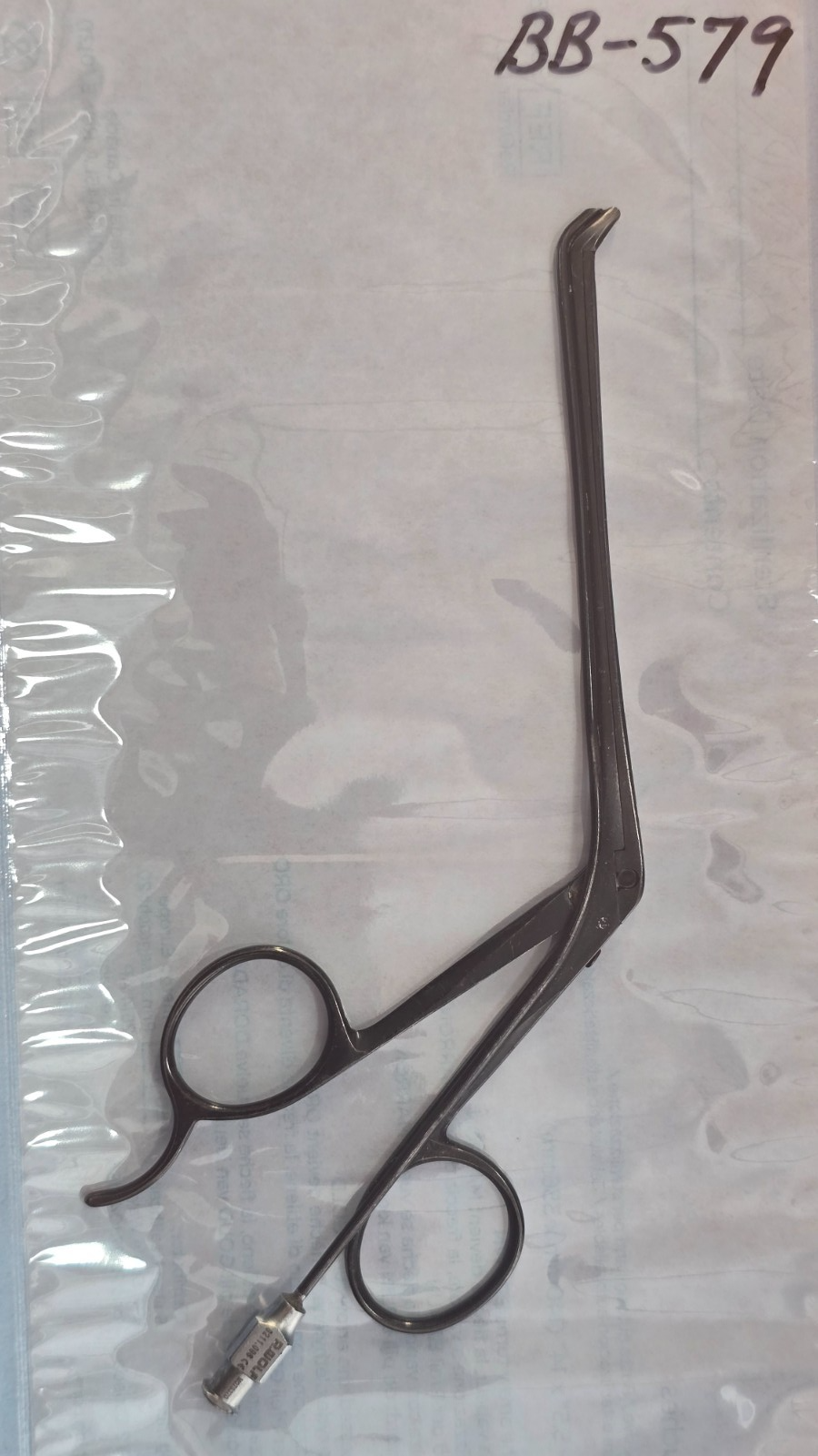 R.Wolf Surgical Wilde Rongeur Ear Forceps 4" Up Angled fenestrated Jaws