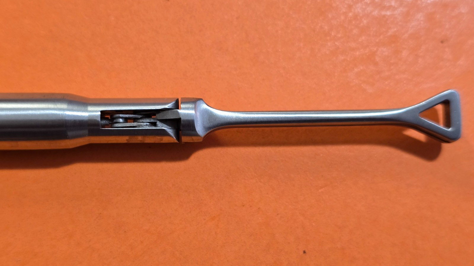 V. Mueller F285.50 Endolap Babcock Forceps 10mm x 36cm Ratchet Handle