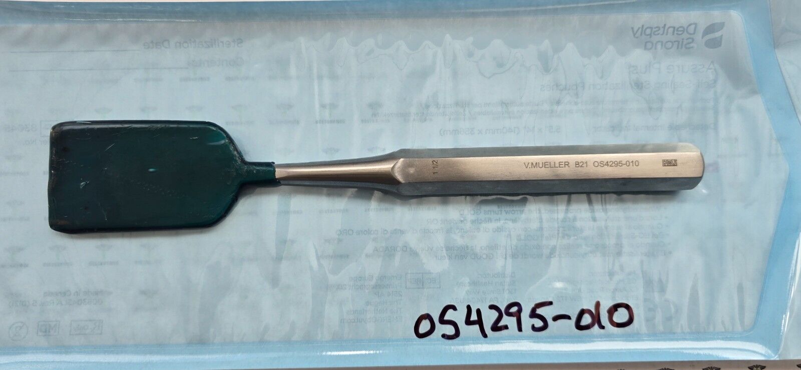 V. Mueller Surgical Orthopedic Hibbs Osteotome 9.5" Straight 38mm Blade