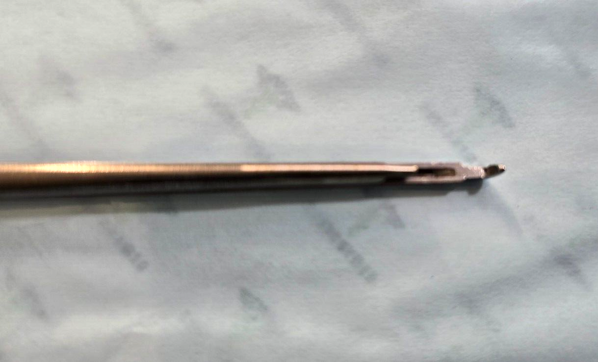 R&B Redmond Surgical Kerrison Rongeurs 1mm x 40deg UP 8" REF: RB4850SM
