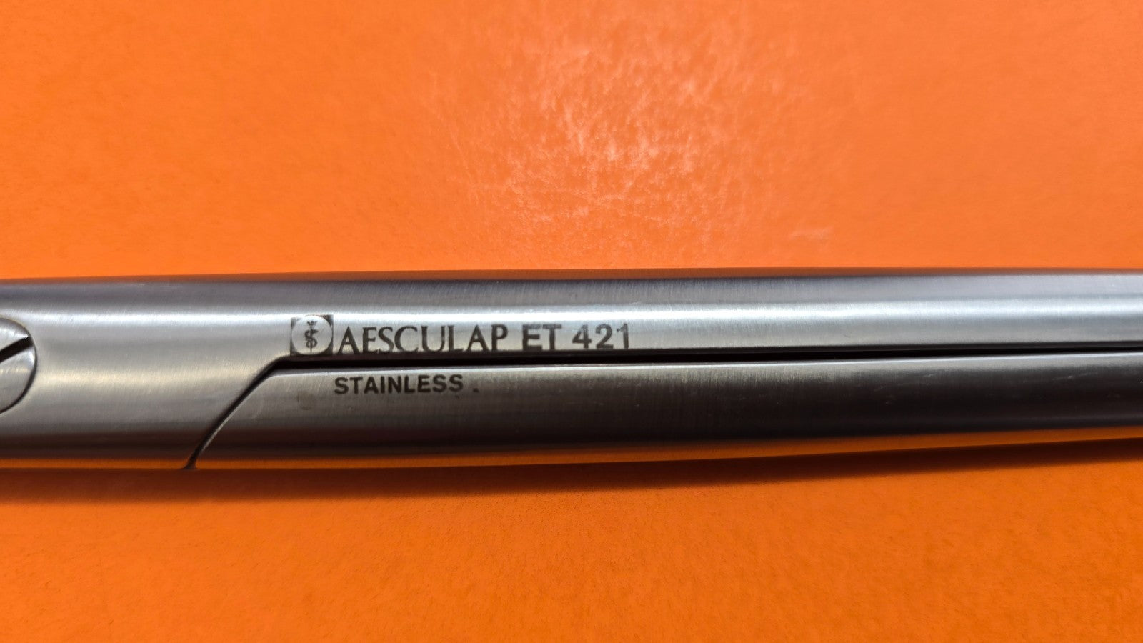 Aesculap ET 421 Surgical Dubois Scissors 10.5" Curved Blunt Tips