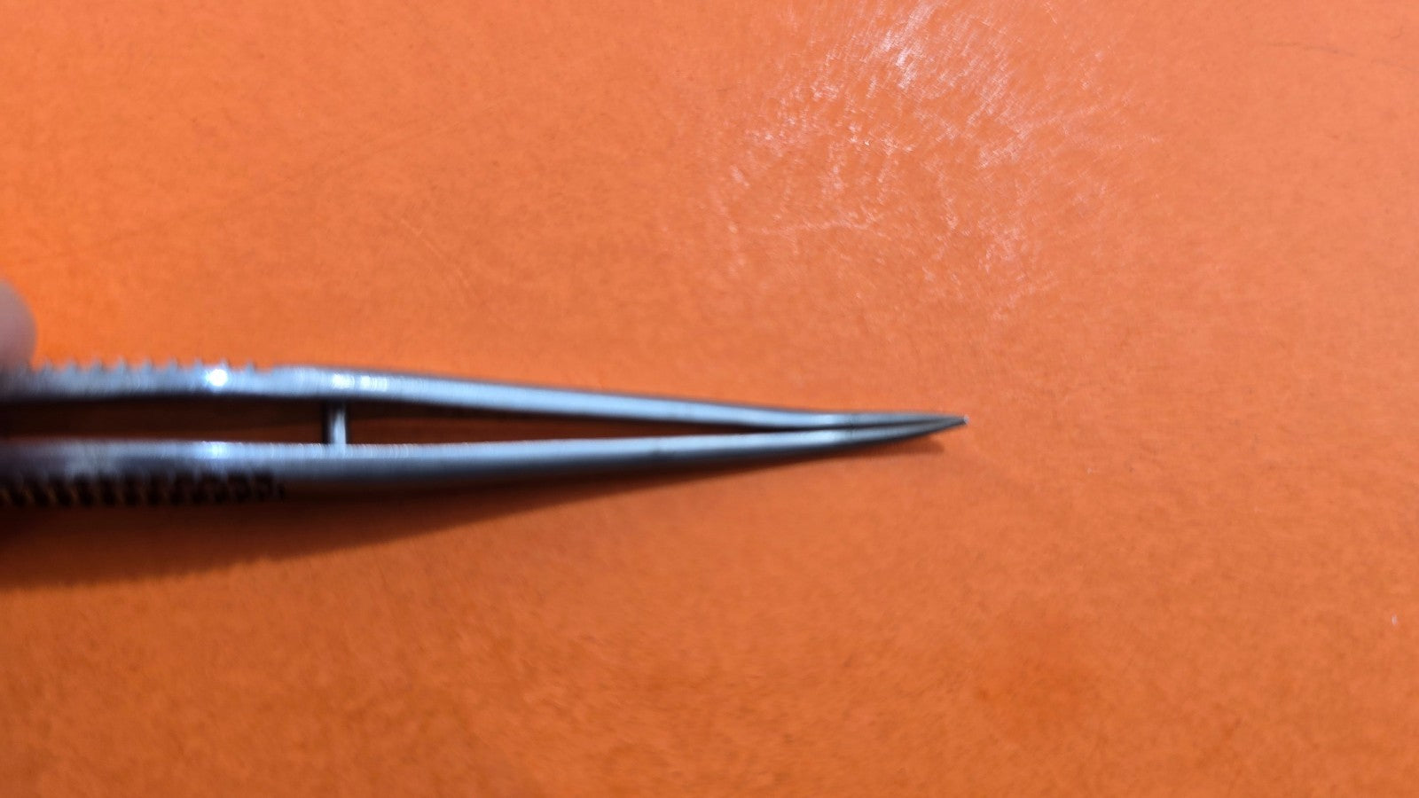 Karl Storz E1885 Castroviejo Tying Forceps Fine Tip Curved