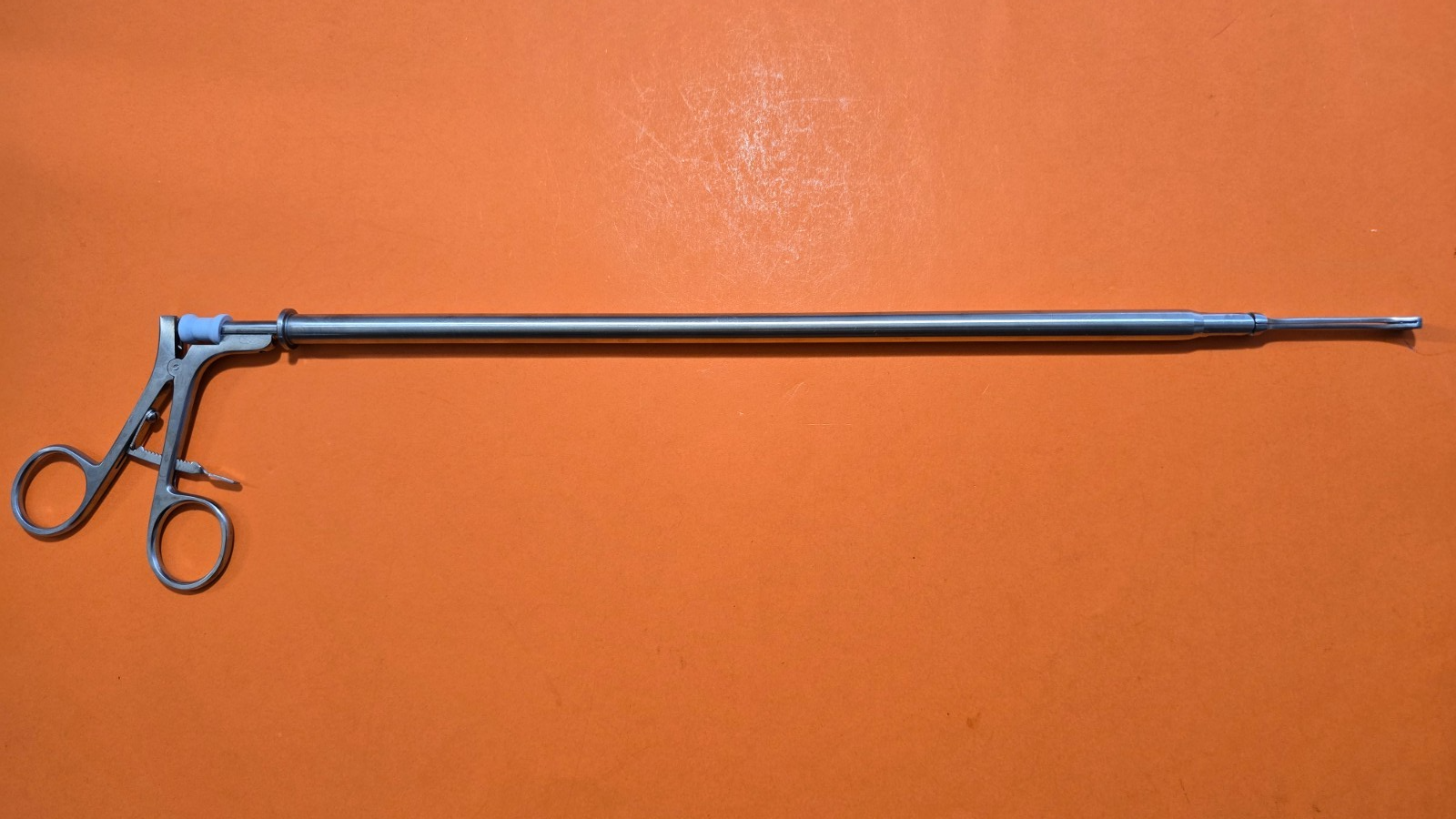 V. Mueller F285.50 Endolap Babcock Forceps 10mm x 36cm Ratchet Handle