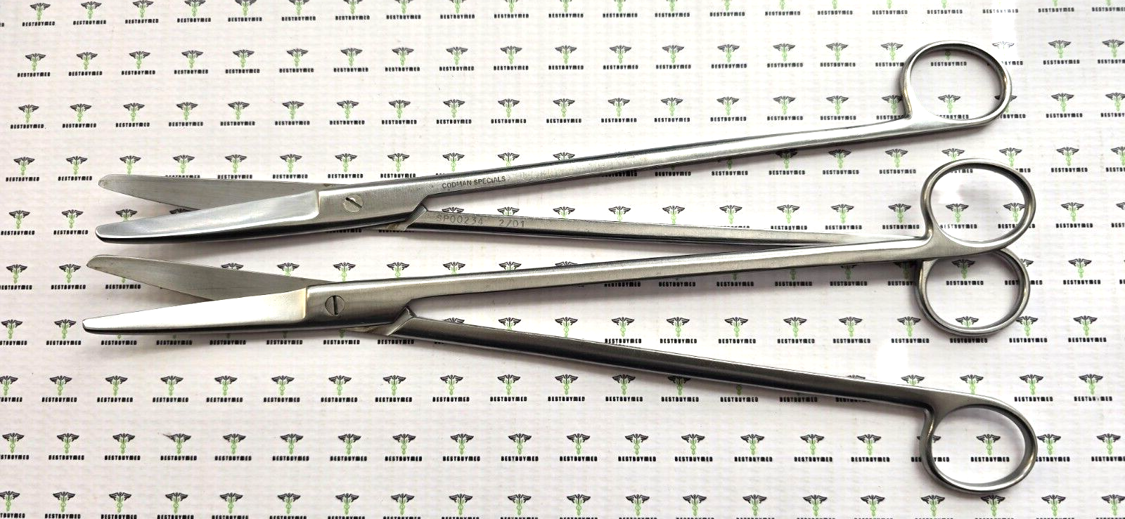 2-Units Codman Surgical Mayo Dissecting Scissors 11" Curved Blade