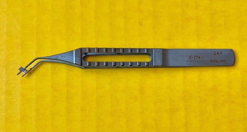 Duckworth + Kent Surgical Ophthalmic Folding Forceps, Titanium REF: 2-774-1
