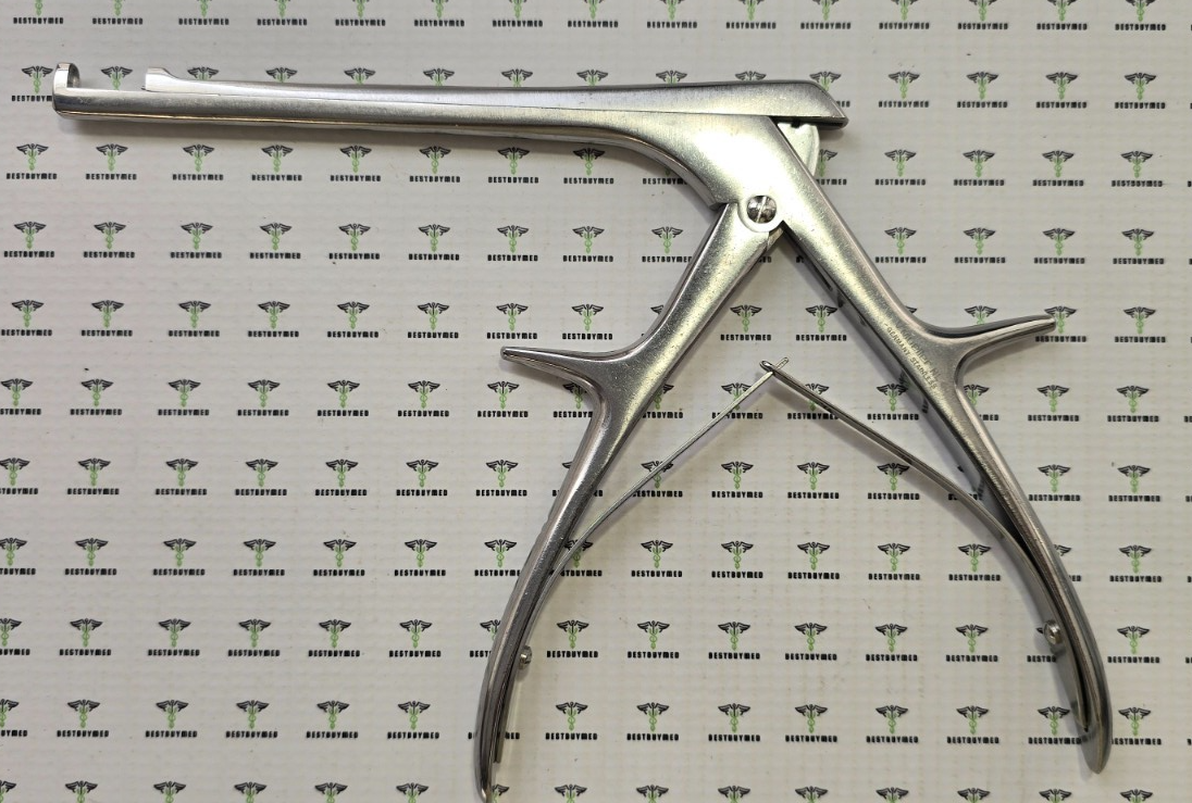 V.Mueller NL6030 Orthopedic Raney Kerrison Rongeurs 6mm Up 6" Shaft 90 degree