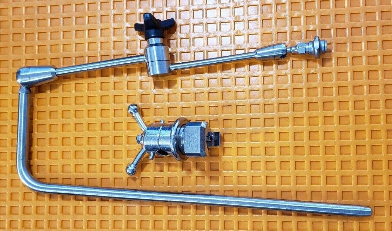 TSI Phantom ML Angled Table Mounted Arm Quick Connect with Automated Rail Clamp