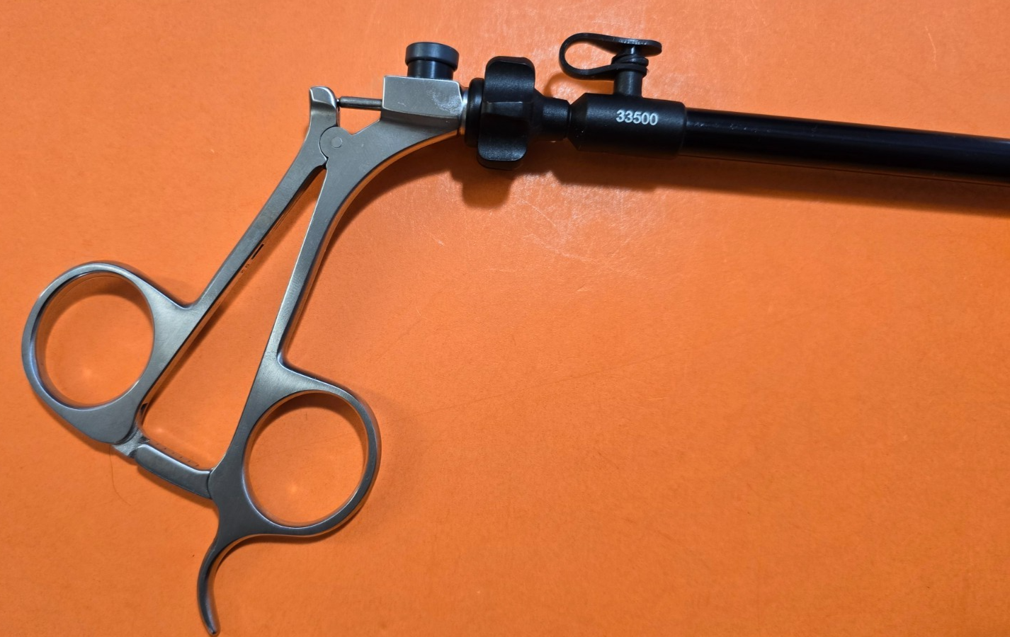 Karl Storz 33510 BL Babcock Forceps 10mm x 36cm Ratchet Handle 33133