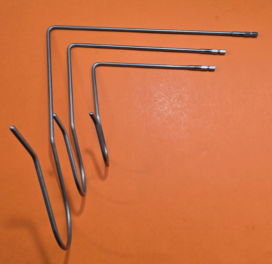 Mediflex 69703,69704,69705 Nathanson Liver Retractor Set of 3 Small,Medium,Large