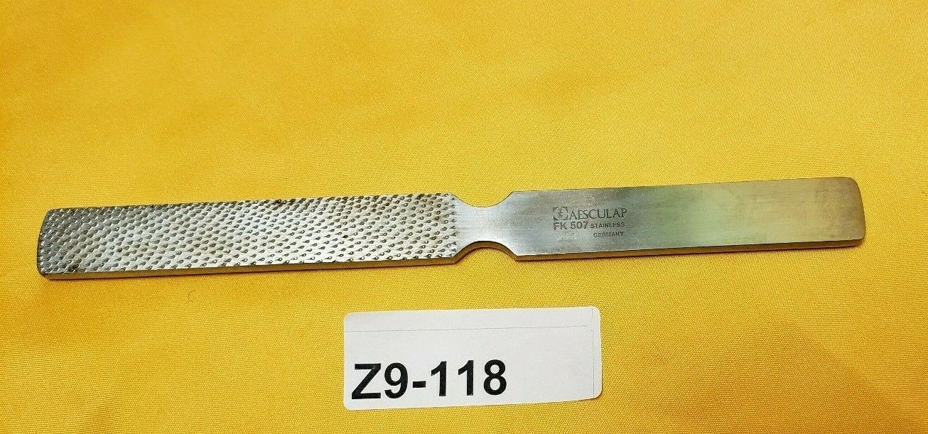 Aesculap Surgical Orthopedic Bone File REF: FK507