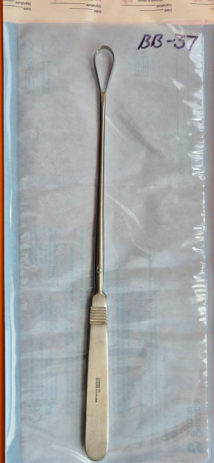 Codman Surgical Sims Uterine Curette #6 Size 10.25" mm REF: 23-5546
