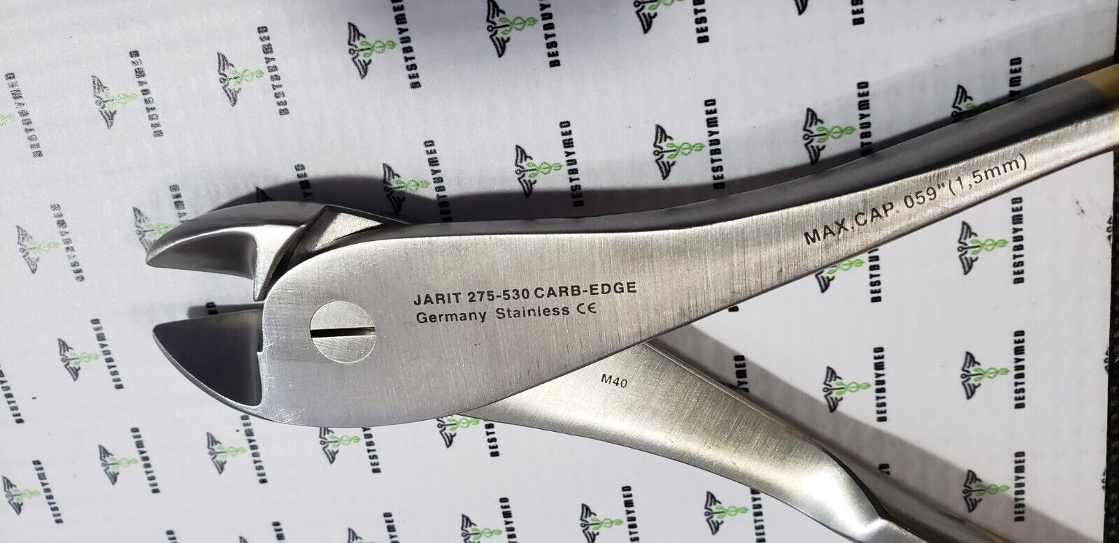 JARIT 275-530 Orthopedic Side Cutting CARB-EDGE Wire Cutter 7 1/4"