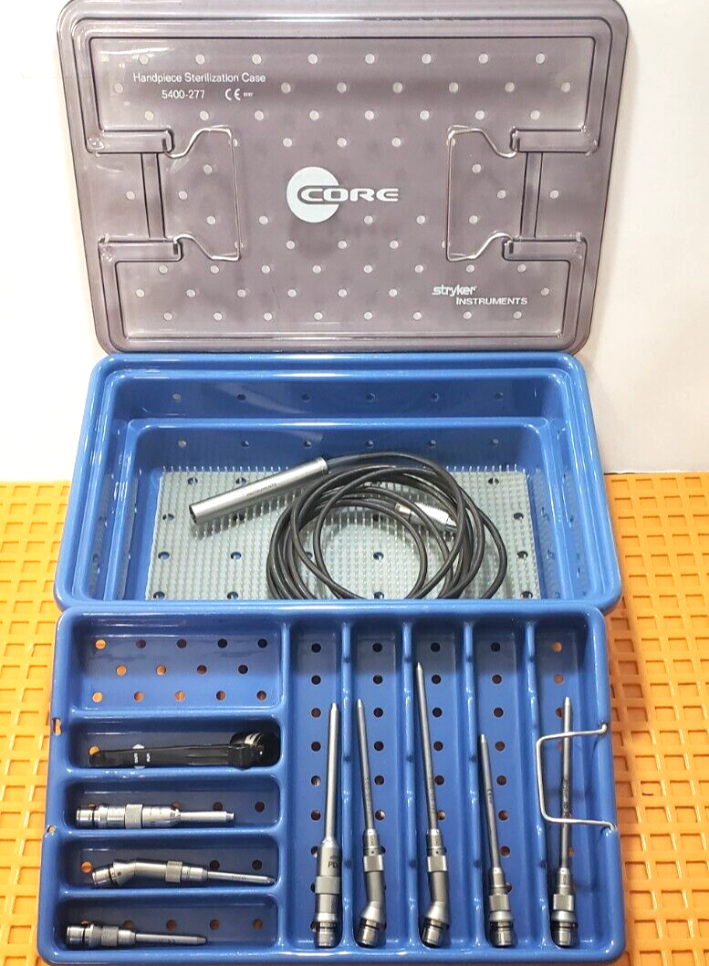 Stryker 5100-120 TPS Saber Drill Set with 8 Attachments