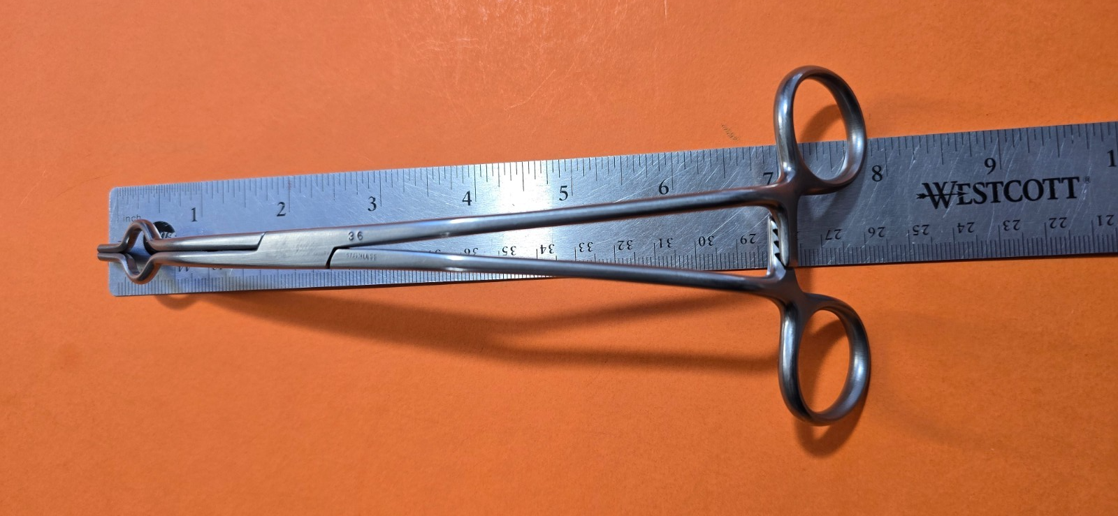 Pilling Surgical Cooley Vena Clamp 7.5" Jaws Length 45mm