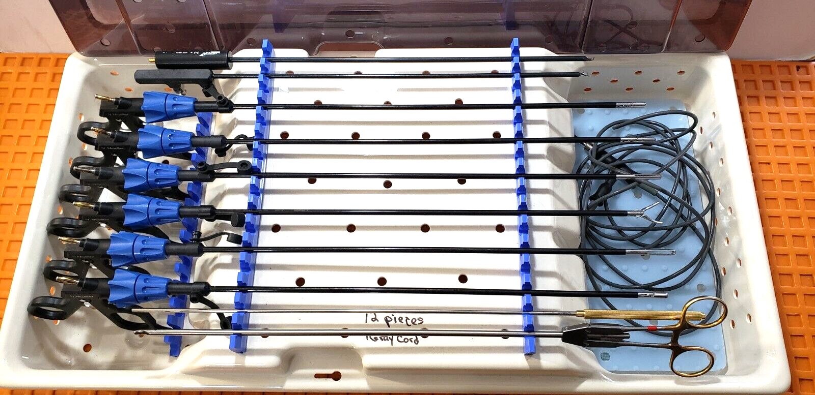 V.Mueller Laparoscopic Instrument 5mmx35cm Monopolar Instruments Set of 10