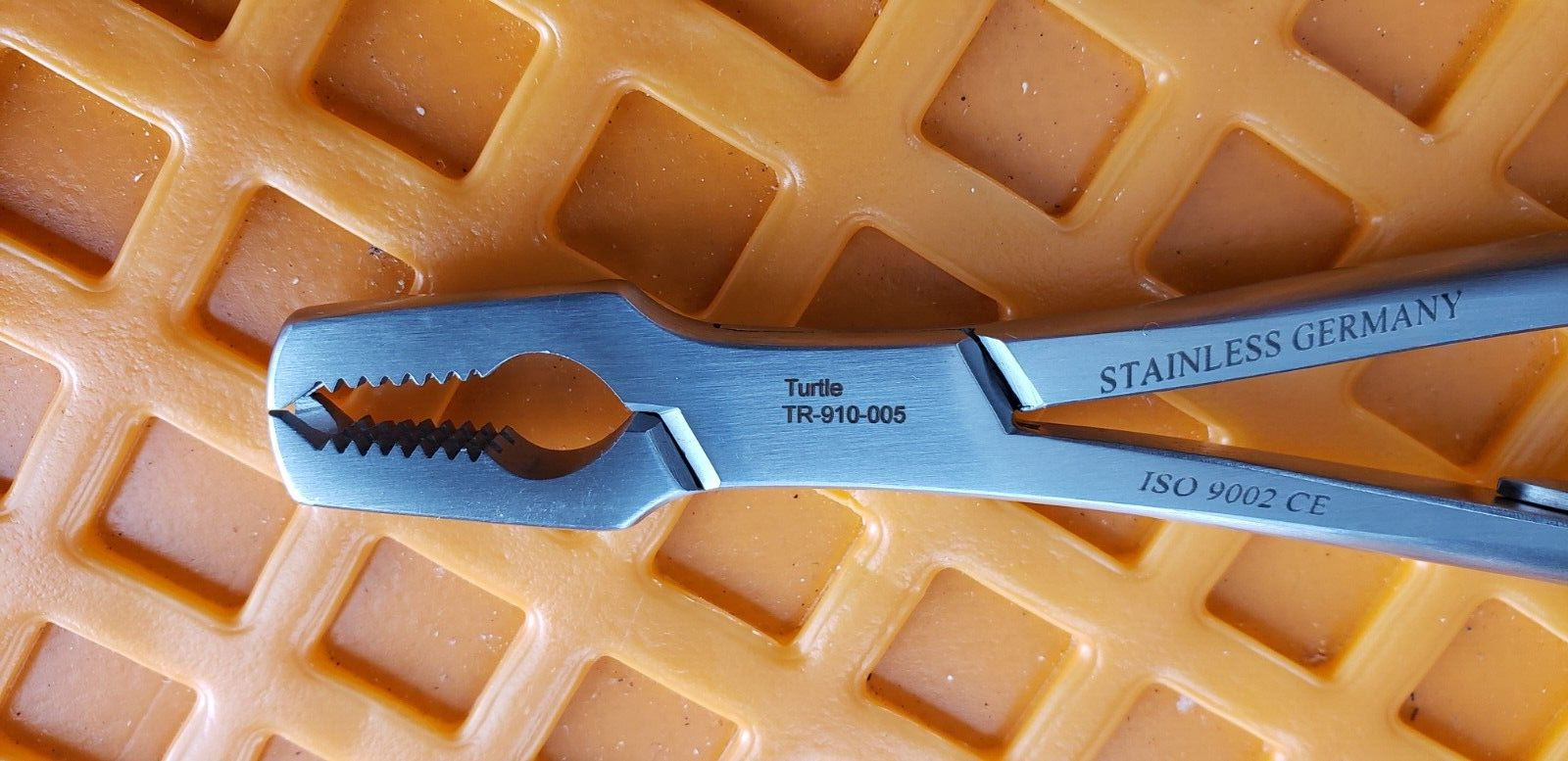 Turtle Orthopedic Pediatric KERN Bone Holding Forceps 5.5" W- Ratchet