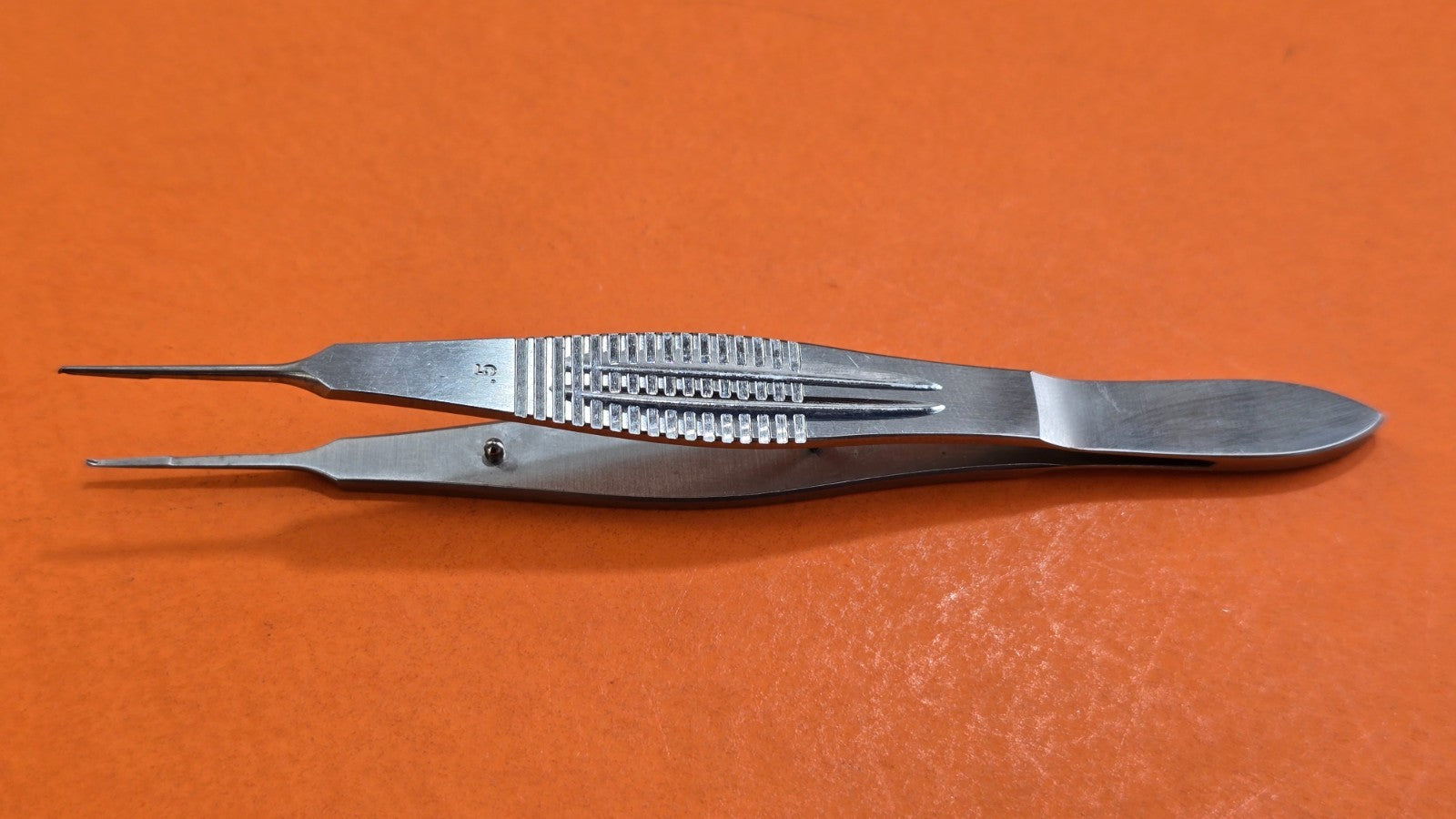 Jarit 355-161 Surgical Castroviejo Suture Tying Forceps 0.5mm teeth