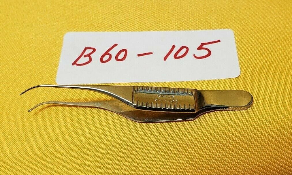 SKLAR Surgical Opthalmic GILL Iris Tissue Forceps 0.5mm 1x2 Teeth