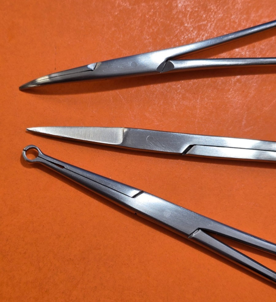 Miltex 29-805 Surgical No Scalpel Vasectomy Ring Forceps Set