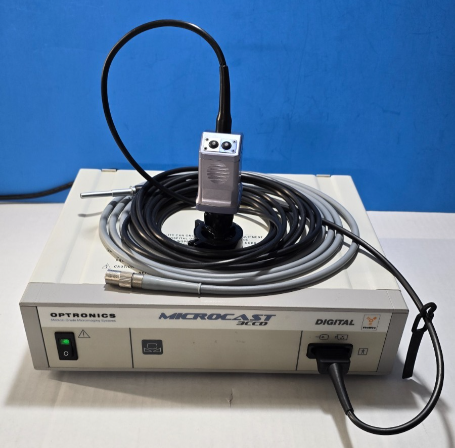 Microcast Tricam 3CCD Camera Olive Coupler Processor W Karl Storz 495 ND Cable