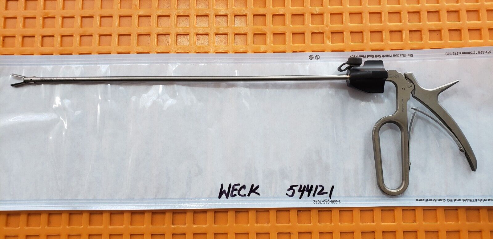 Weck Surgical Laparoscopic 5mm Removing Forceps REF: 544121