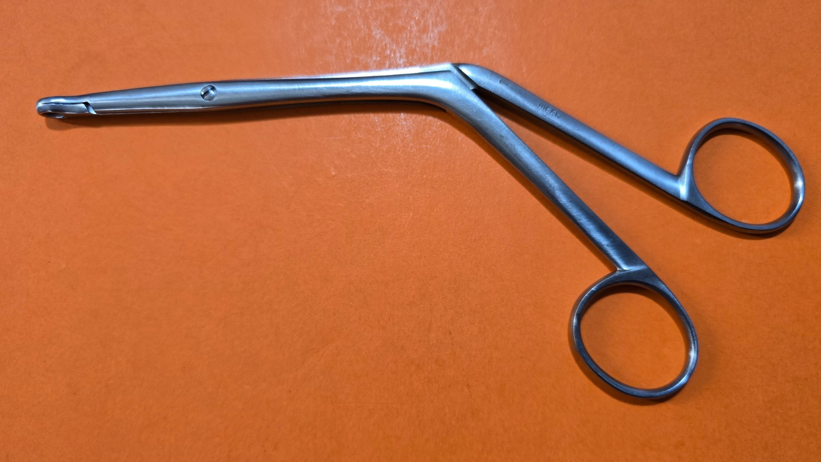 PILLING Weck 031401 Surgical Knight Nasal Forceps 7.25" Round Jaws.