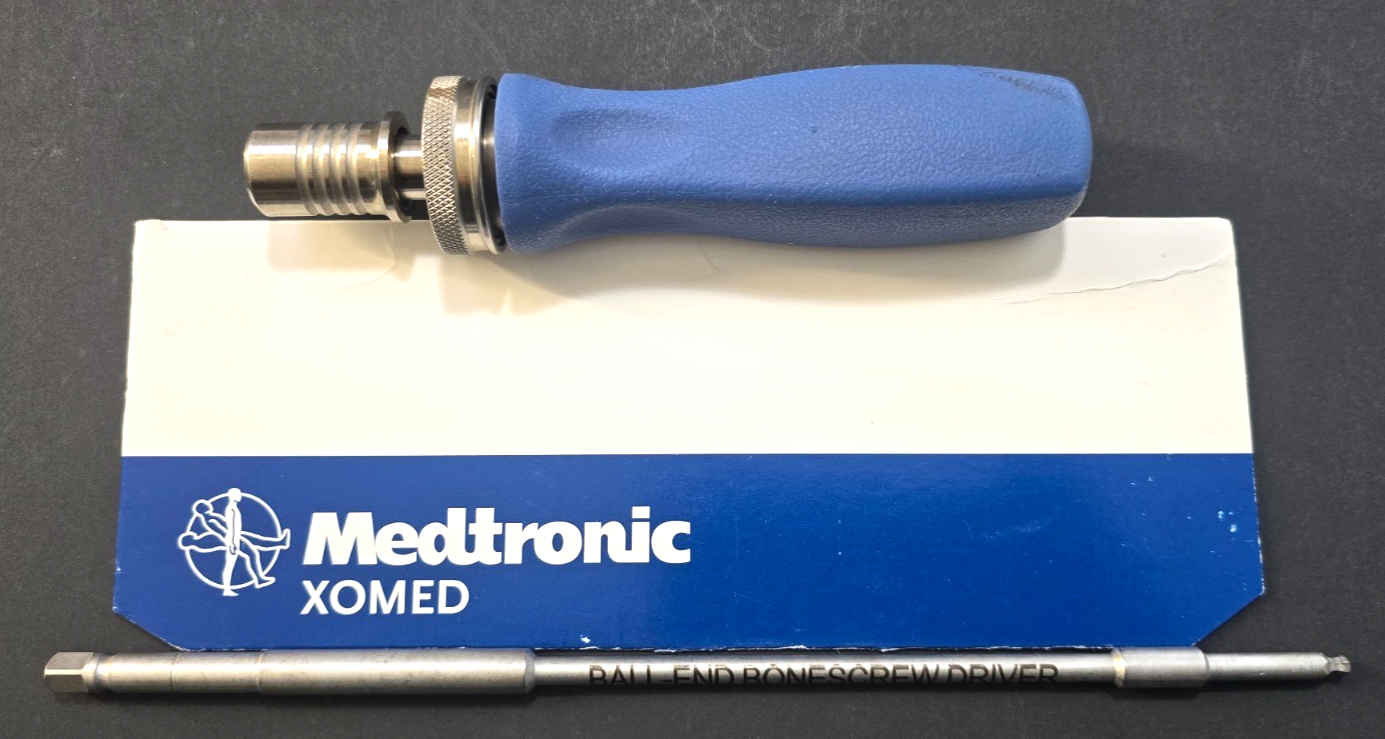 Medtronic Blue Handle Driver Attachment Surgical Instruments