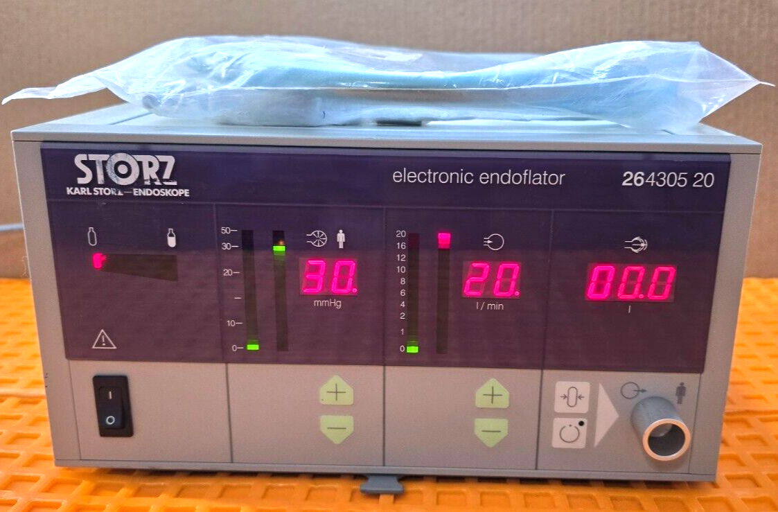 Karl Storz 20 Liter Endoflator With Hose & Yoke.
