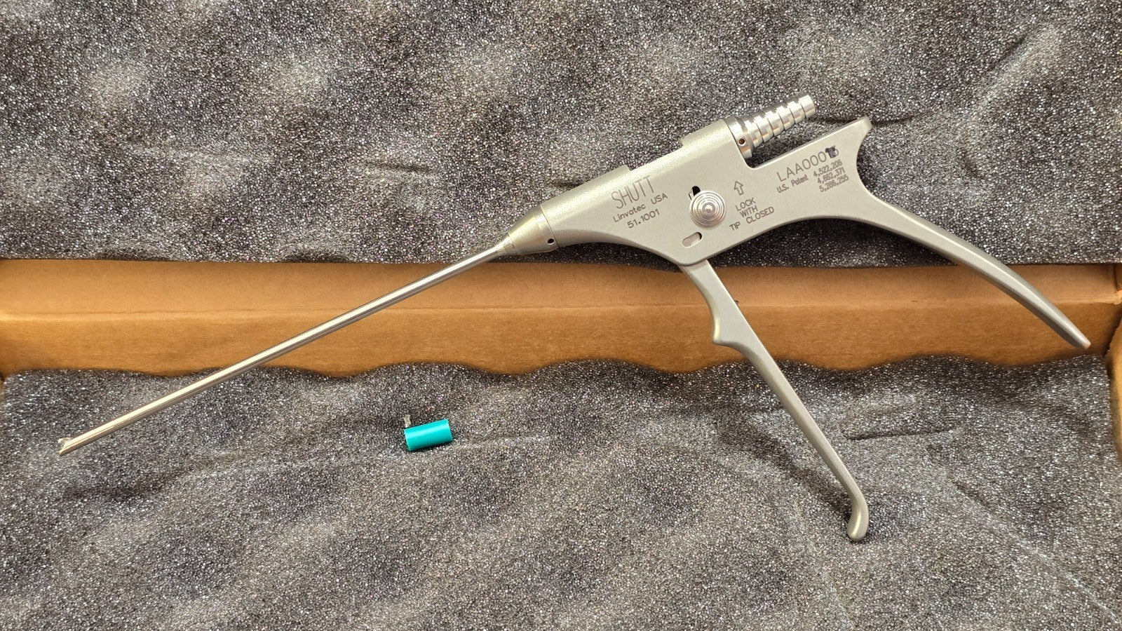 Linvatec 51.1001 Shutt Arthroscopic Suction Punch 3.5mm with Lock