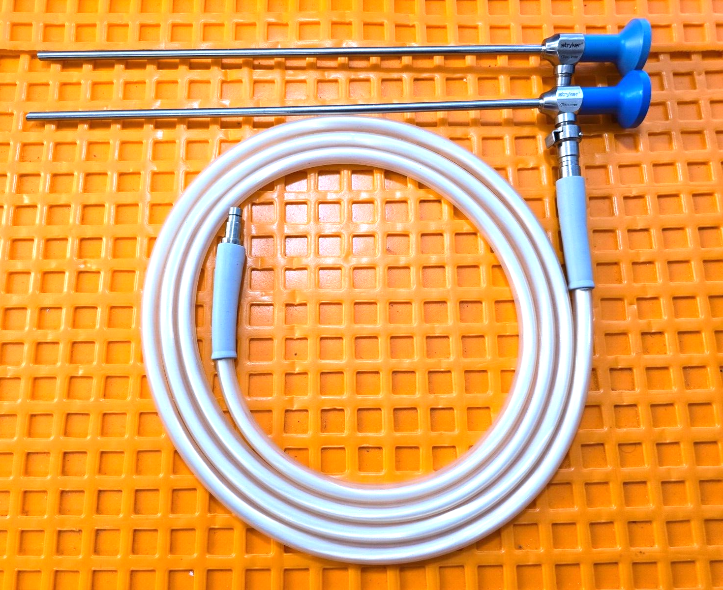 Stryker 502-539-030 IDEAL EYES 5mmx30 & 5mmx0* Deg Set & Fiber Optic Cable