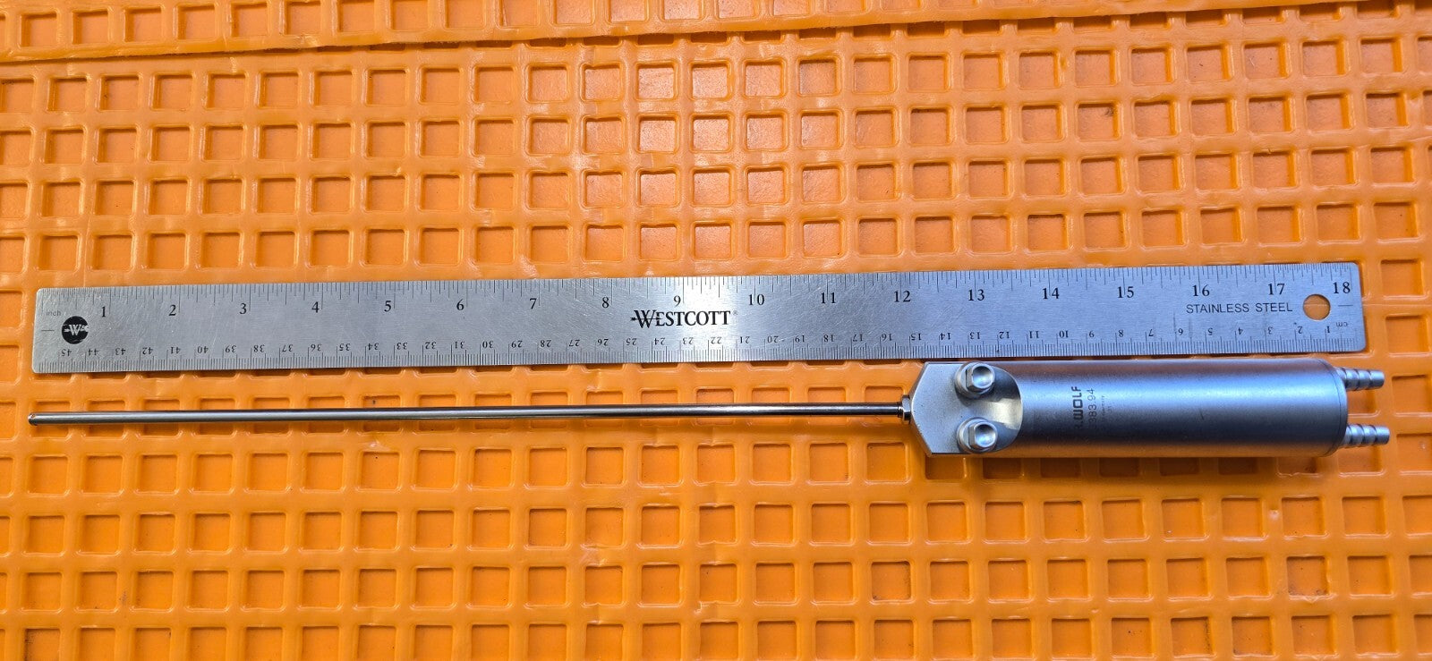 R.Wolf Laparoscopic Suction Tube 5mm x 300mm with 2 Stop Buttons