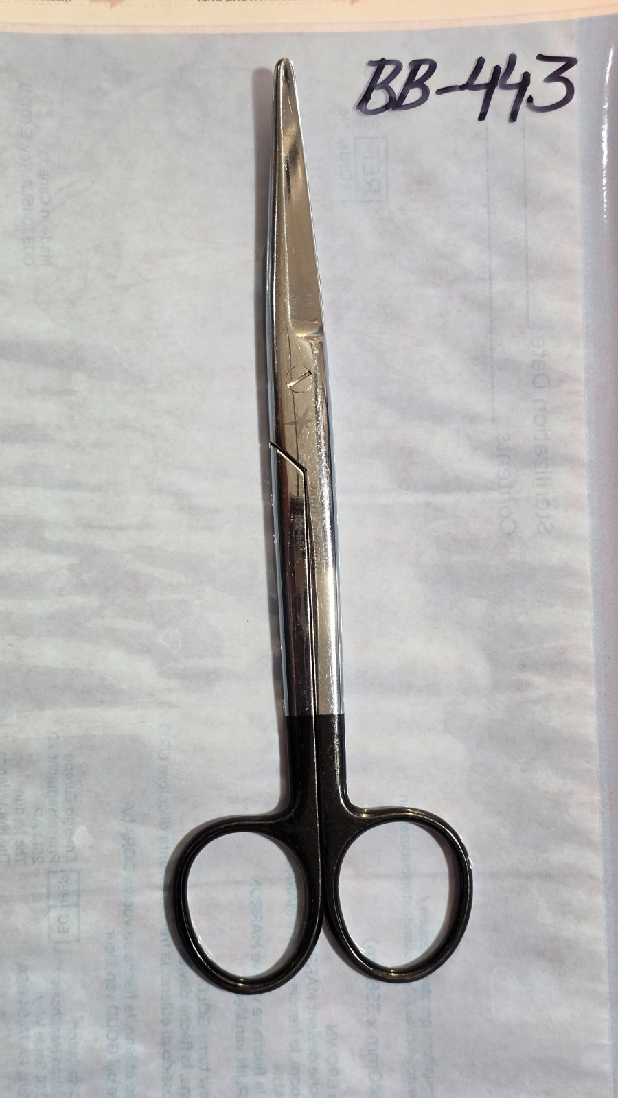 Jarit 102-112 Surgical Supercut Mayo Scissors 7" Curved Blades