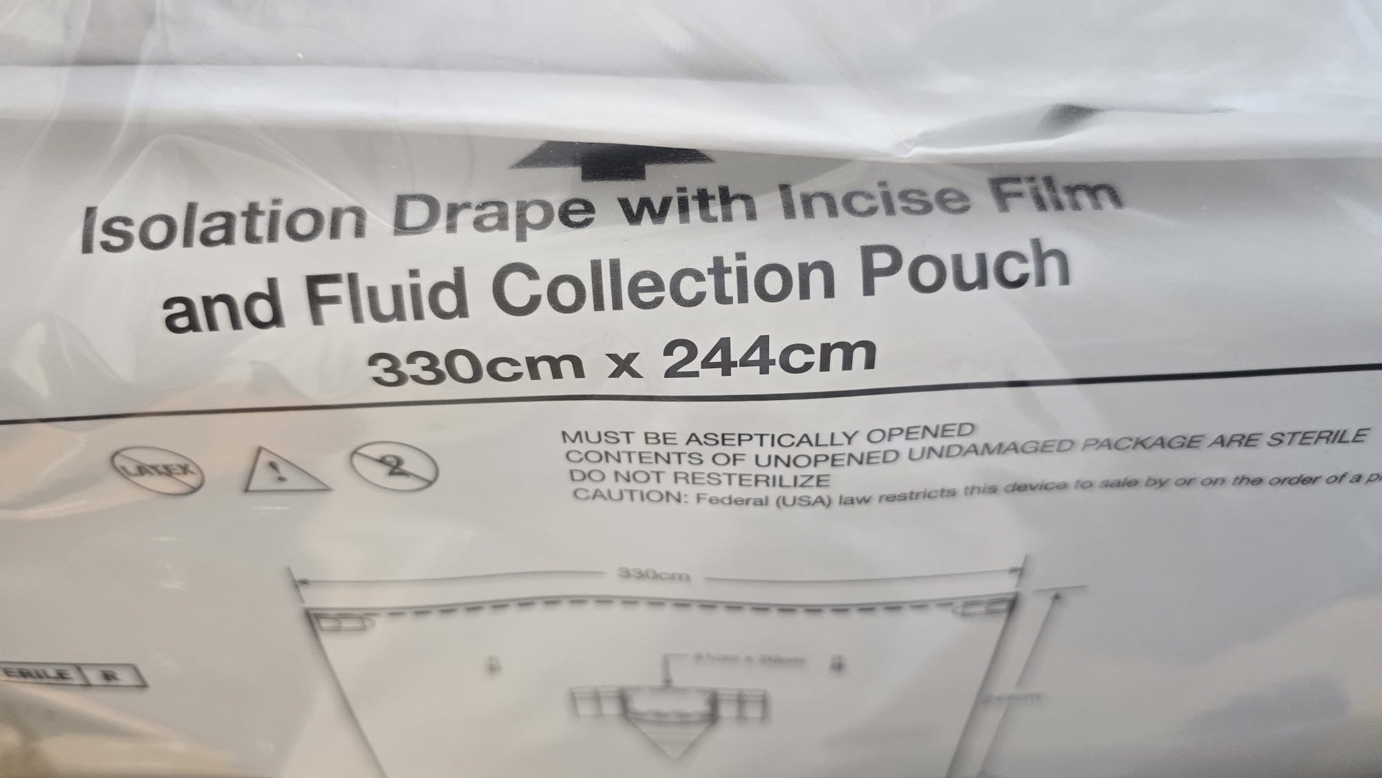 Ecolab Microtek Patient Drape REF: 5960 Dated: 2028