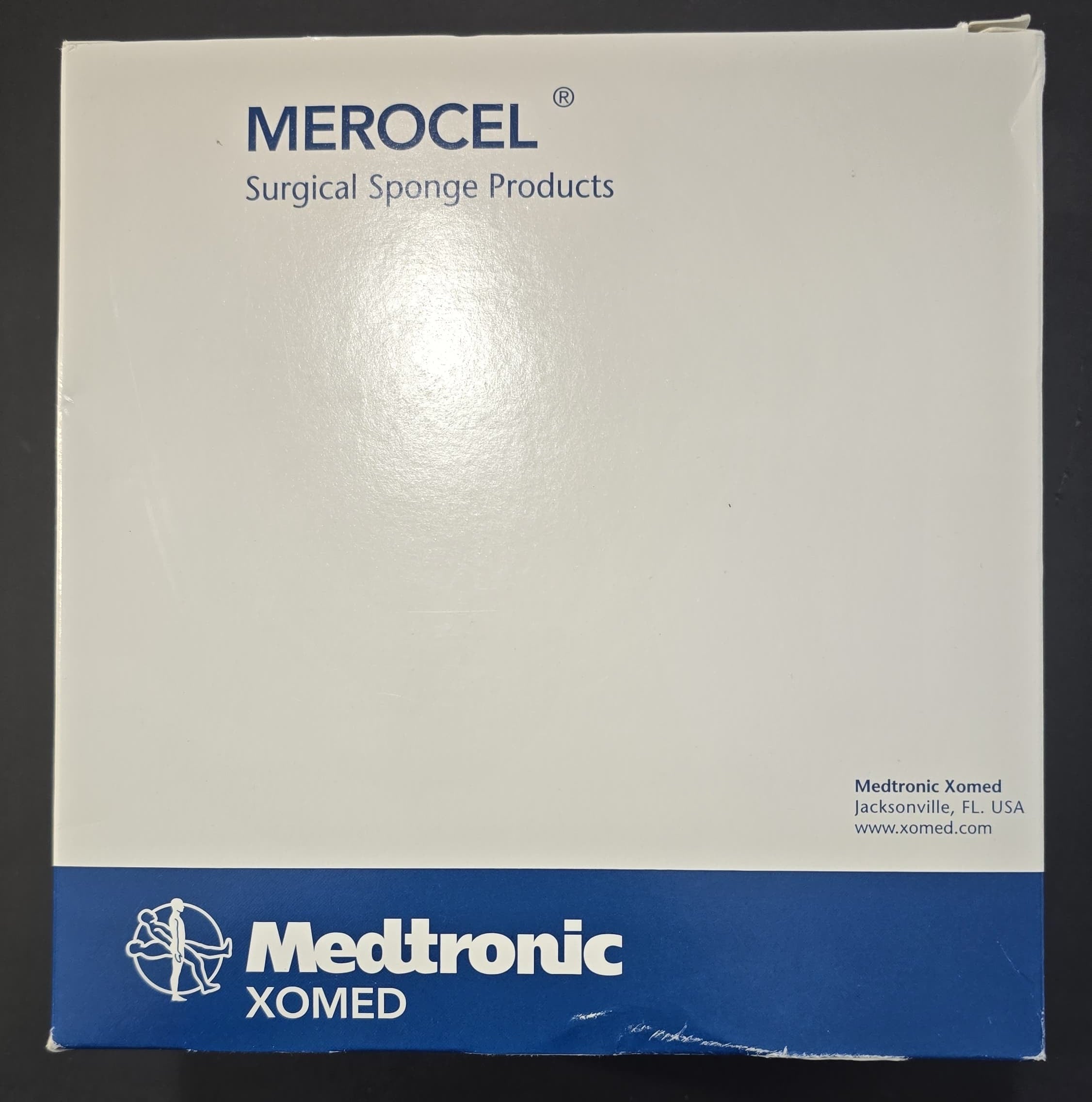 Medtronic MEROCEL Standard Nasal Dressing, Airway, 8cm- Box of 20 REF: 400410 Dated: 2026