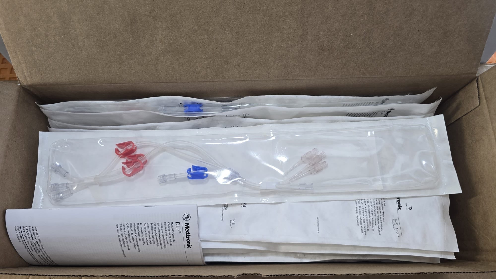 Medtronic DLP Multiple Perfusion Set REF: 14007 Dated: 2028
