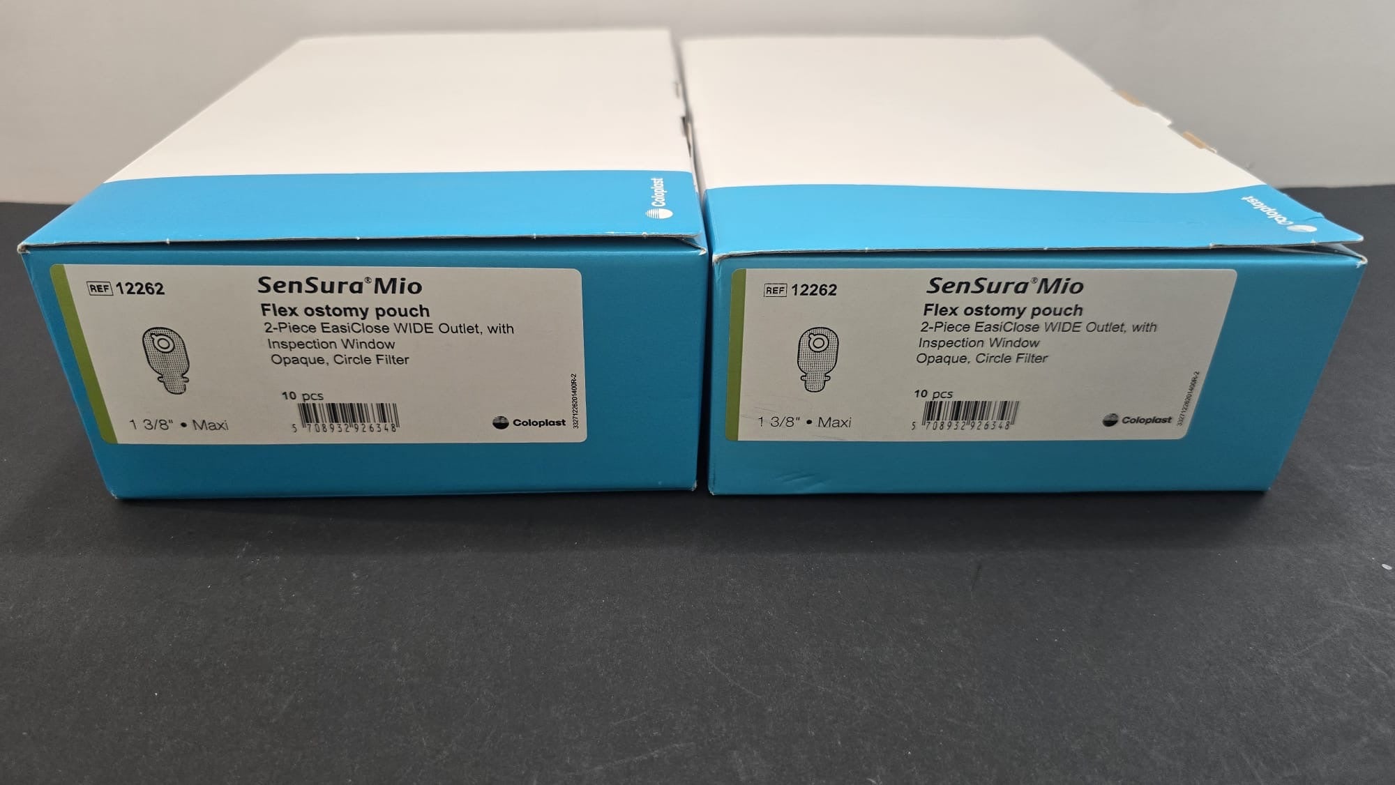 Coloplast SenSura Mio 2-piece Flex drainable ostomy pouch REF: 12262