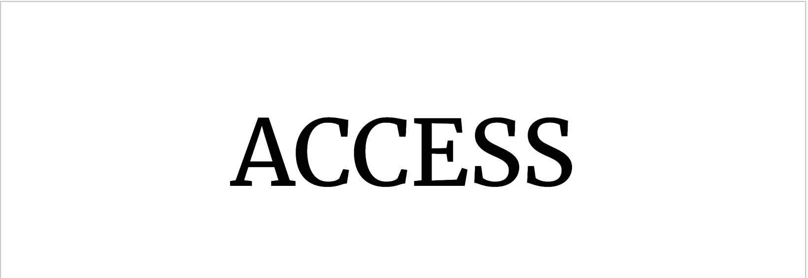 Access