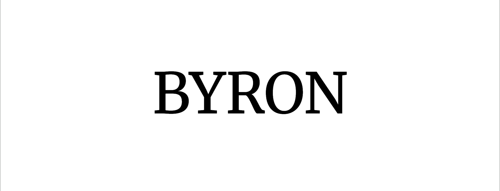 Byron