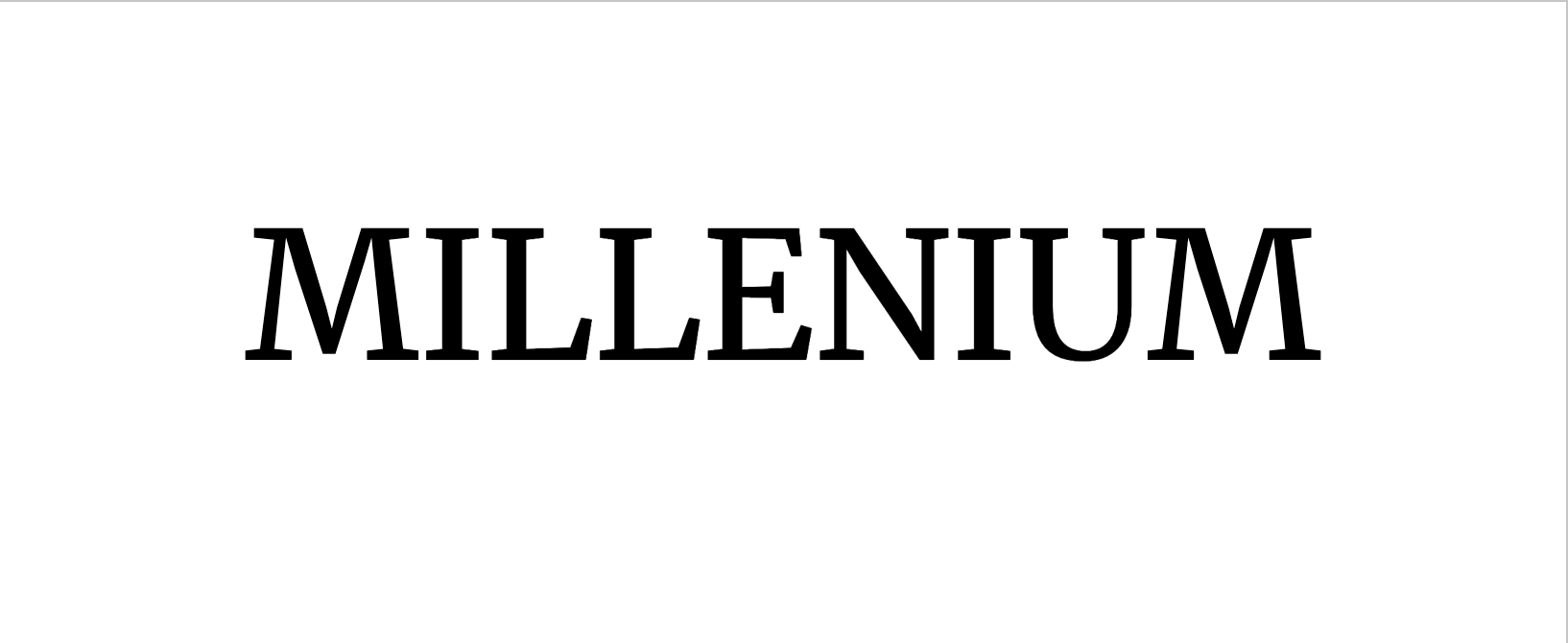 MILLENNIUM