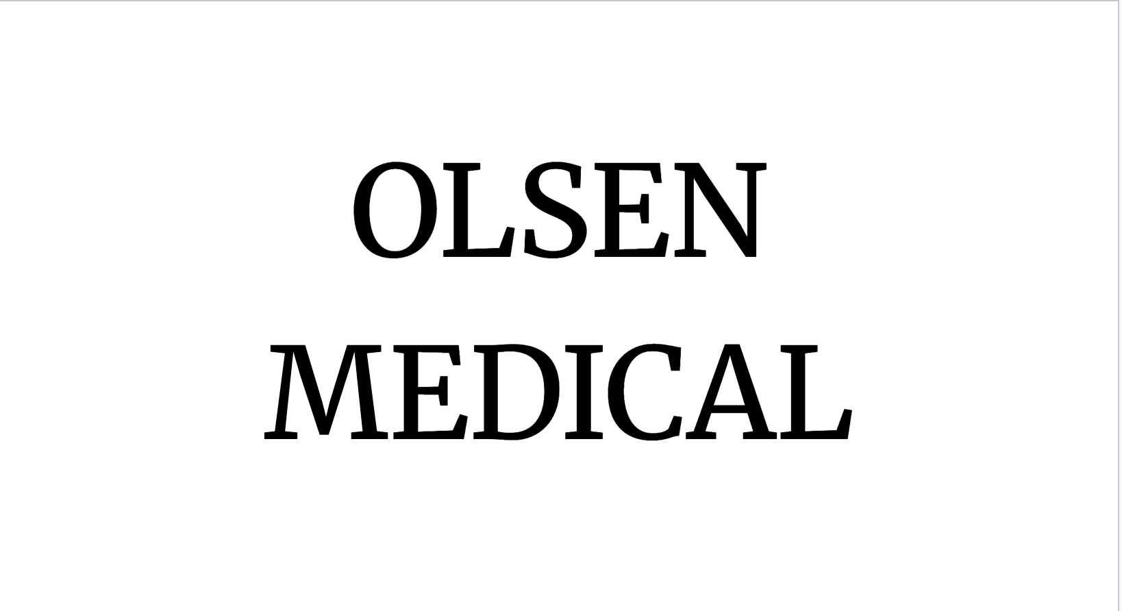 Olsen Medical