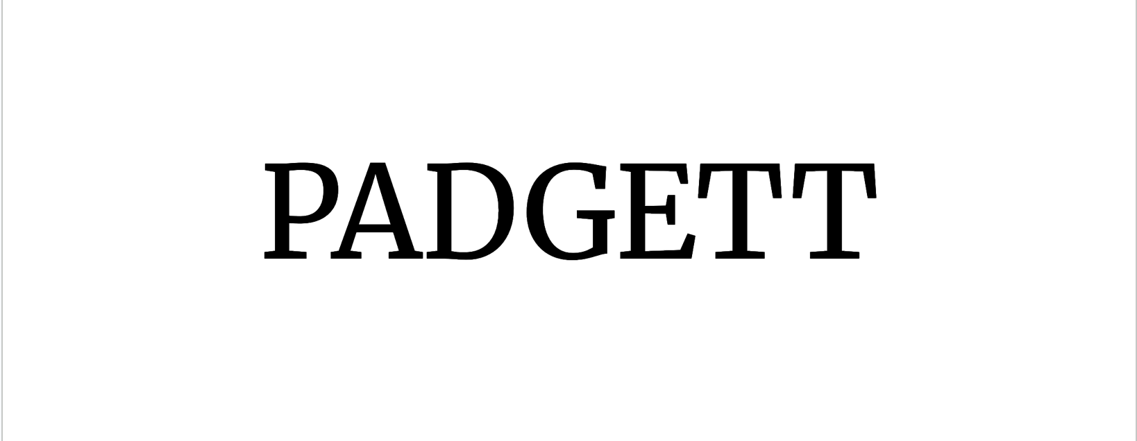 PADGETT