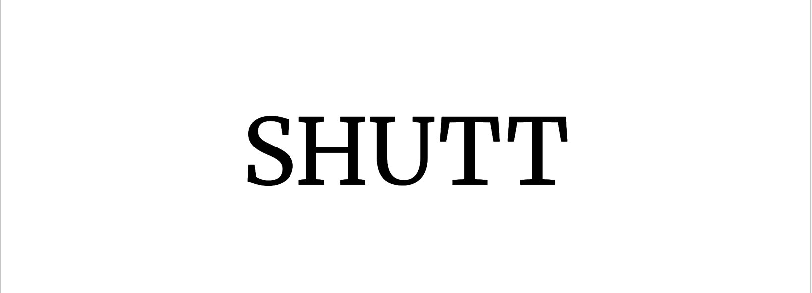 SHUTT