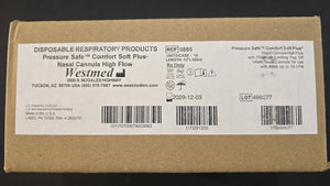 Westmed High Flow Nasal Cannula REF: 0885