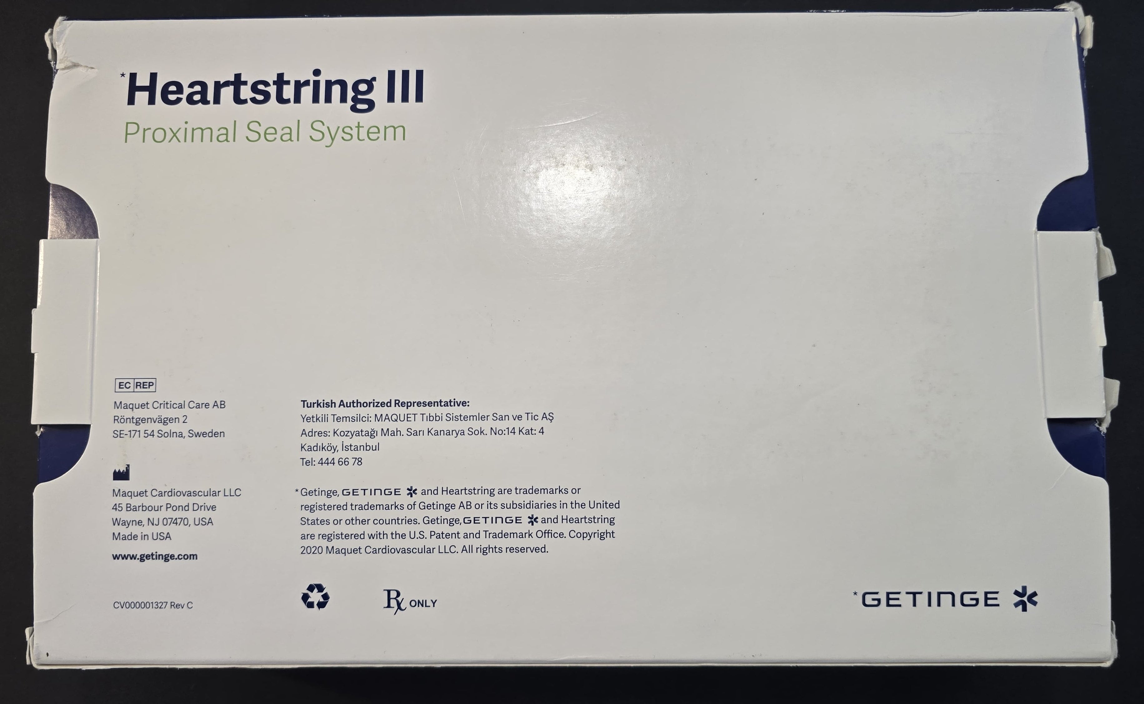 Getinge Heartstring III Proximal Seal System 4.3mm REF: HSK-3043