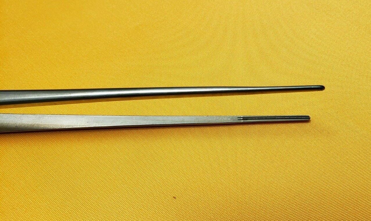 Aesculap FB405R Surgical DeBakey Atraumatic Forceps 12"