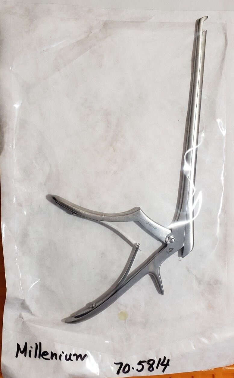 gSource 70-5814 Surgical Orthopedic Spurling Kerrison Rongeur 8" x4mm 40 Degree