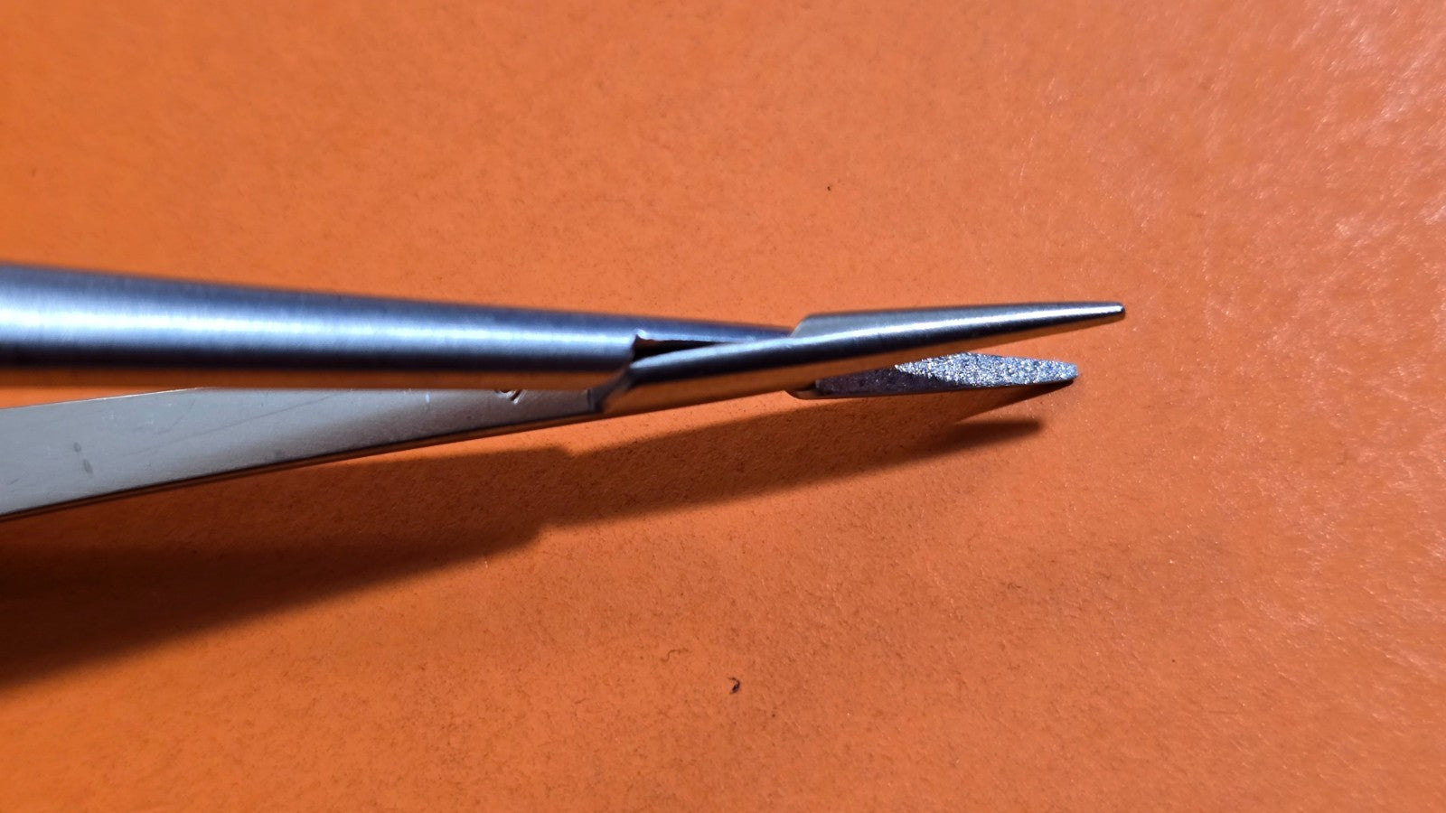 SCANLAN 6006-108 Surgical Jacobson Micro Needle Holder 8" Straight Diamond Dust