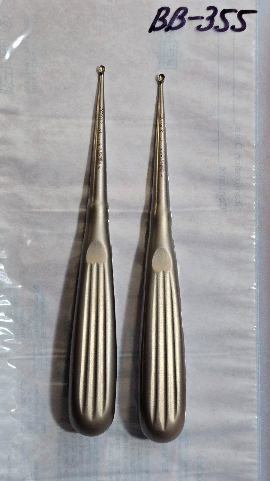 Aesculap FK611R Neuro Orthopedic Curette Size 000 Round Cup